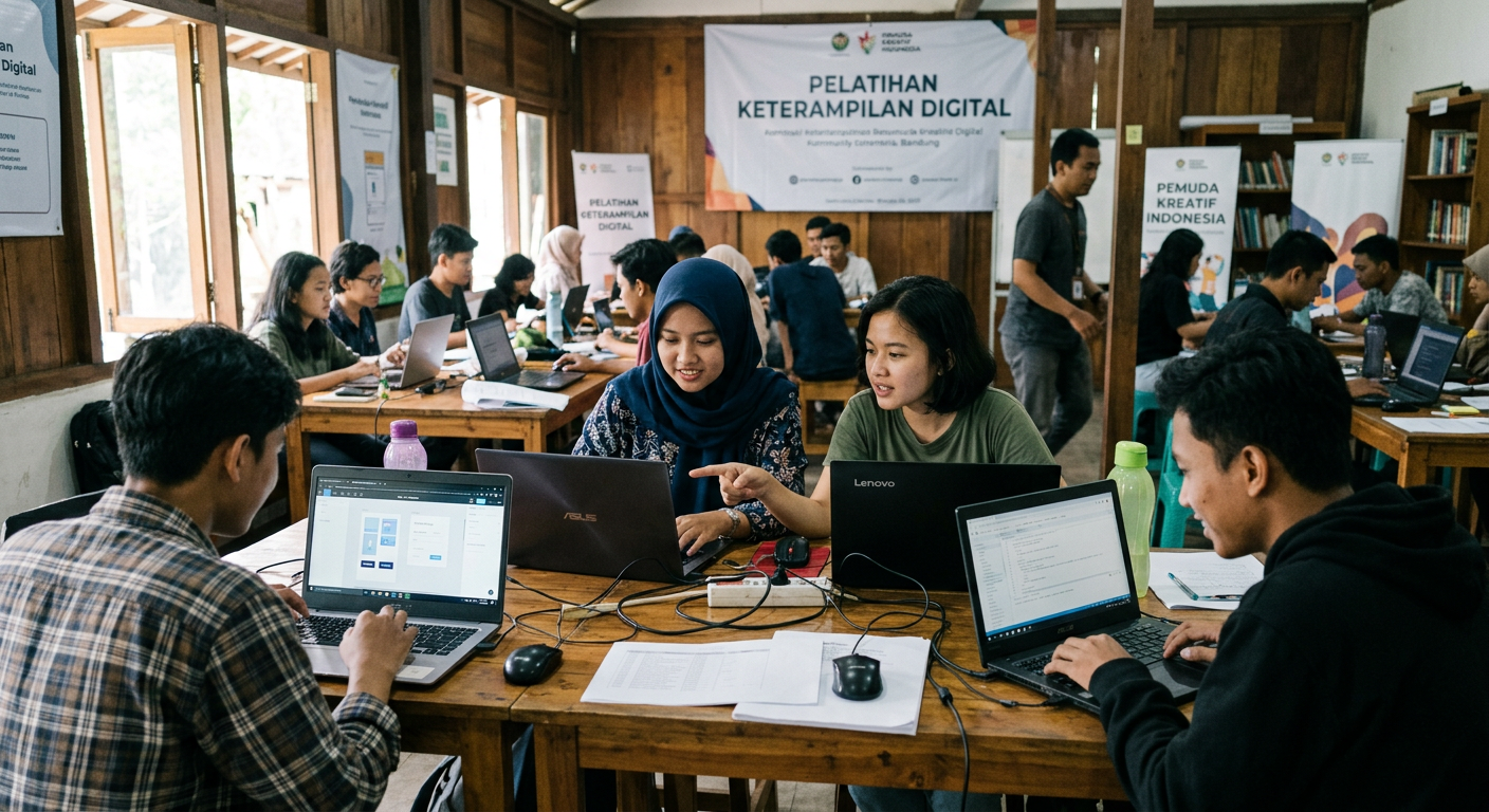 LIVESGP BEKASI Gelar Workshop Literasi Digital untuk Pemuda