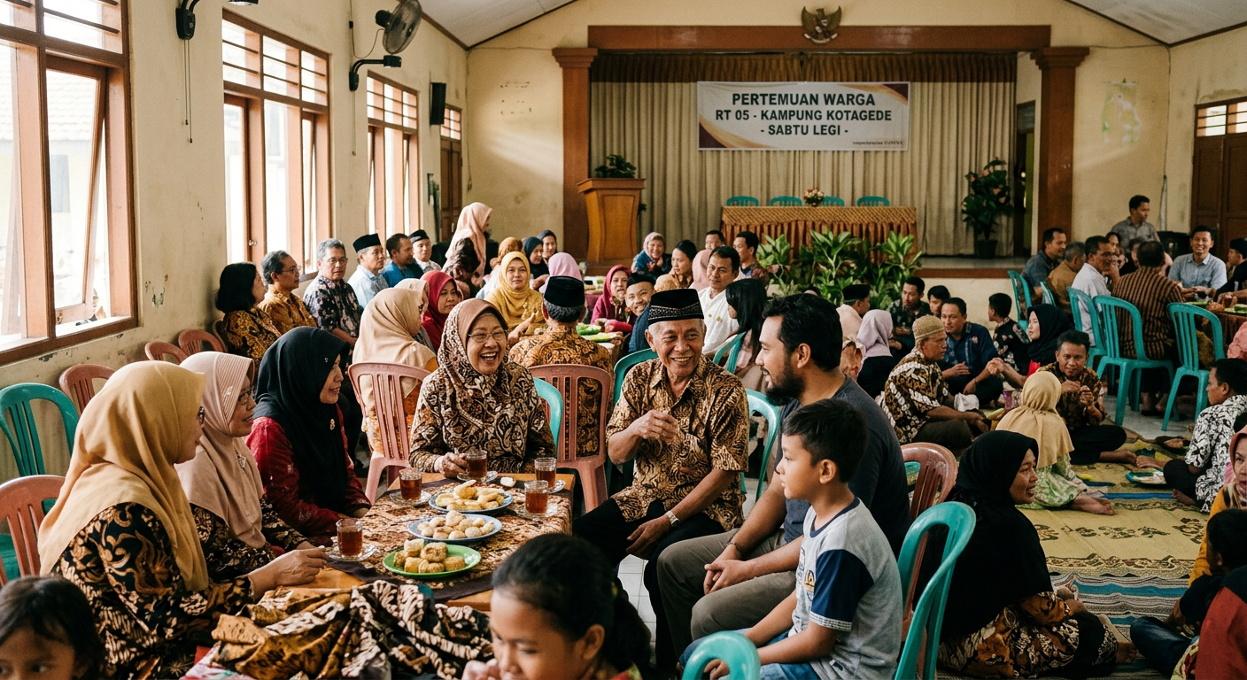 Pertemuan komunitas LIVESGP BEKASI - masyarakat Indonesia berkumpul bersama